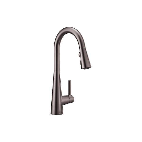 Moen One-Handle Pulldown Kitchen Faucet Black Stainless 7864BLS - main